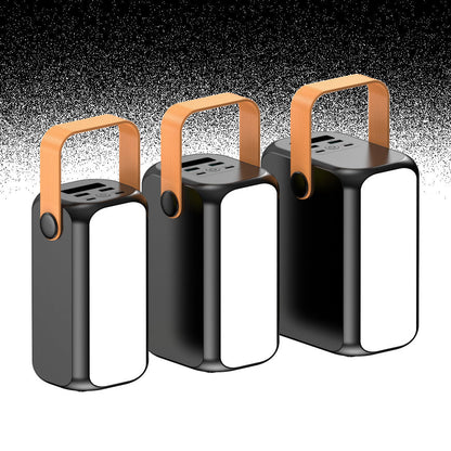 Batterie externe portable avec ports de charge multifonctions et poignée de transport | Solution énergétique haute capacité pour une recharge nomade