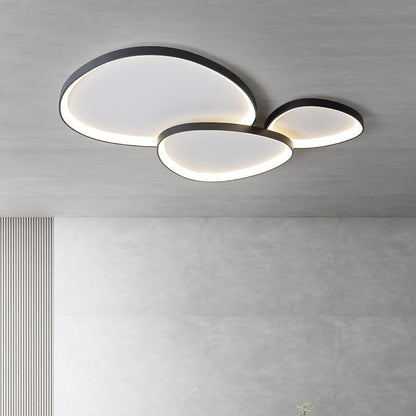 Plafonnier LED moderne encastré, panneau rectangulaire de 35 x 24 pouces pour chambre, salon, salle à manger, éclairage plafonnier blanc doux, profil bas