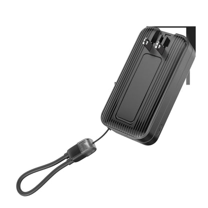 Batterie externe portable avec connecteur de charge intégré | Haute capacité pour une recharge nomade