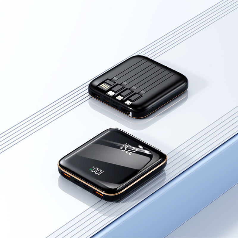 Batterie externe Ortekor | Le meilleur chargeur portable avec charge rapide et cinq ports de charge | Batterie portable pour iPhone, Samsung et Android