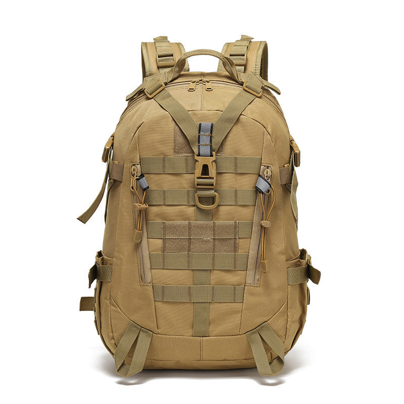 40L Tactical Backpack with Laptop Sleeve & MOLLE Webbing – Waterproof Hiking Daypack for Camping, Travel & Outdoor Adventures