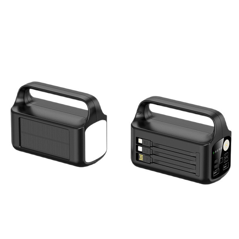 EcoSound | Portable Solar Speaker with LED Light & USB Charging | Ideal for Outdoor Adventures