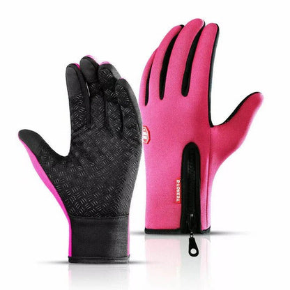 Battery-Powered Heated Winter Gloves with Touchscreen Tips for Skiing, Snowboarding & Cycling