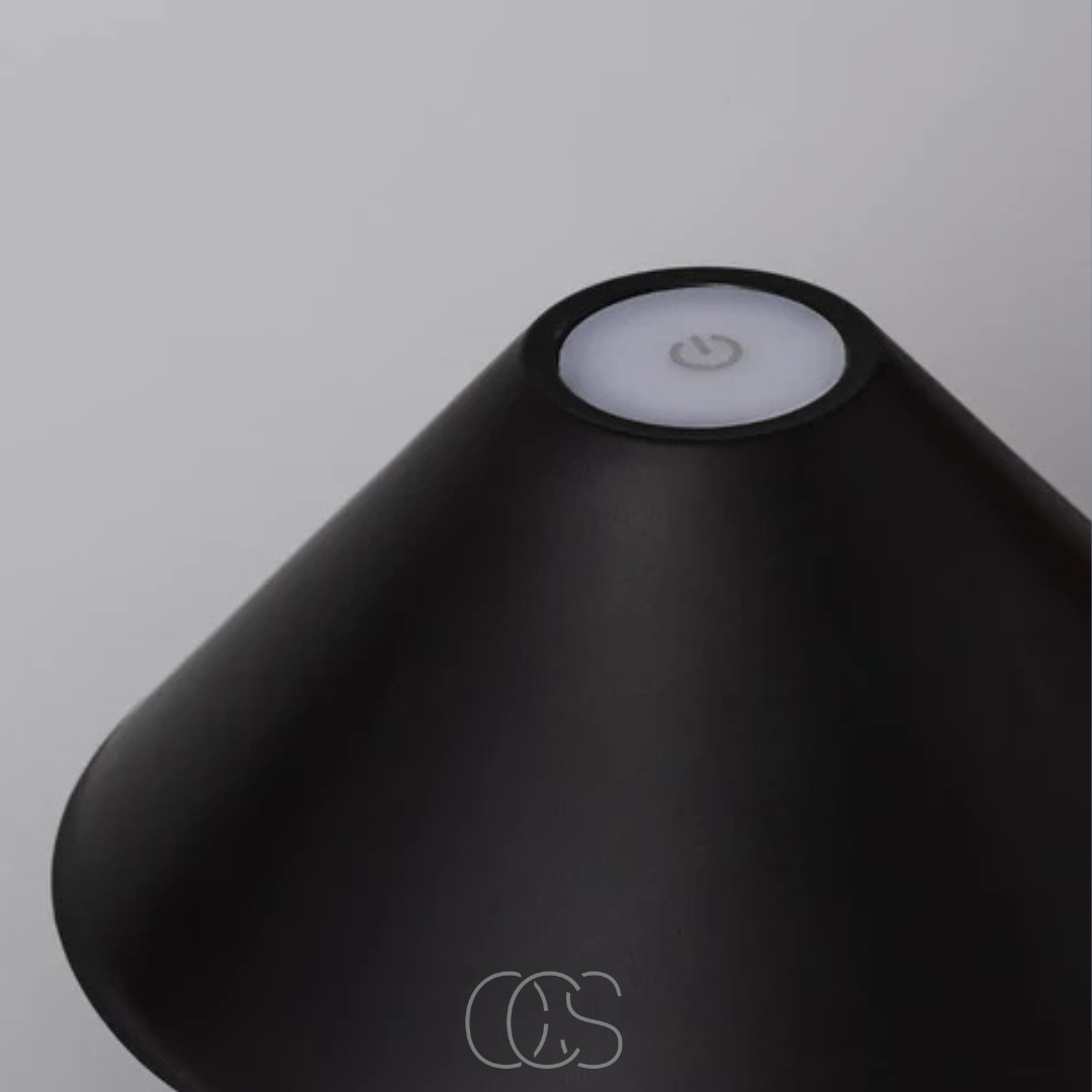 Cordless Touch-Dimming LED Lantern Table Lamp with Rechargeable Battery for Indoor & Outdoor Use