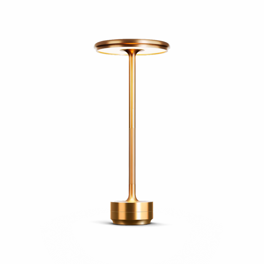 Rechargeable Cordless LED Table Lamp with 3 Color Temperatures & Dimmer Touch Control for Living Room Bedroom Patio Indoor Outdoor