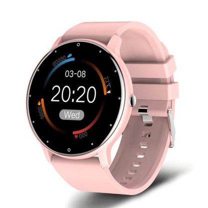 Fitness Smartwatch with Heart Rate Monitor, Call & Text Alerts, Bluetooth Activity Tracker for iPhone & Android