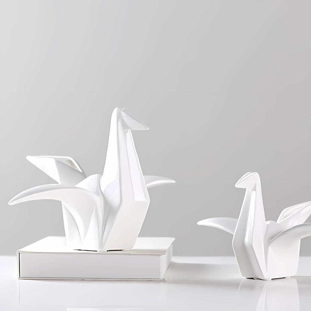 Oriana Bird Sculpture - Premium Ceramic, Minimalist Design