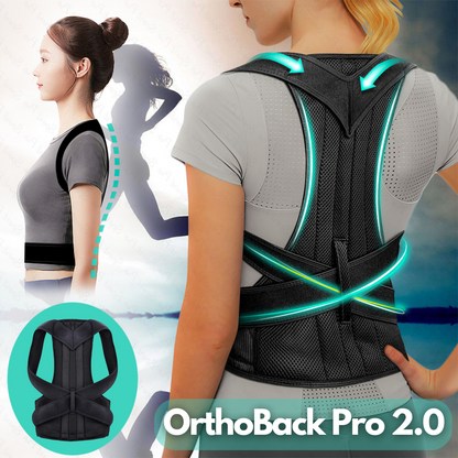 Adjustable Posture Corrector Brace for Upper Back & Shoulder Support – Breathable Design for Men & Women, Hidden Under Clothes, Helps Alignm