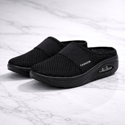 Cozy Mesh Slippers for Daily Comfort - Supportive Indoor Footwear