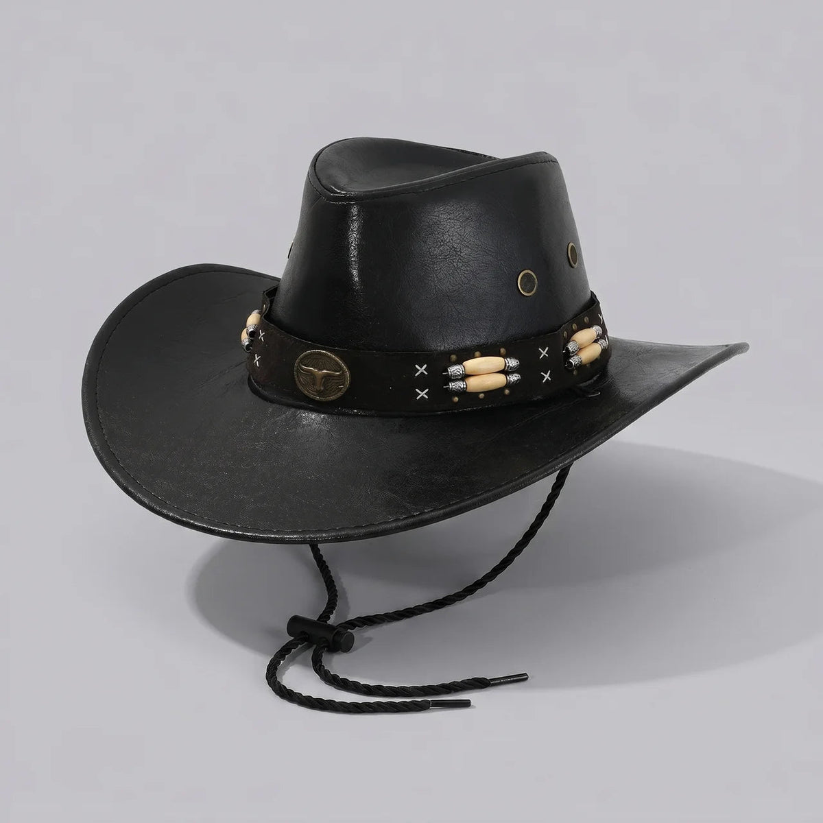 Outback Explorer | Western Outback Hat with Wide Brim & Adjustable Chin Strap | Rugged Style for Outdoor Adventures