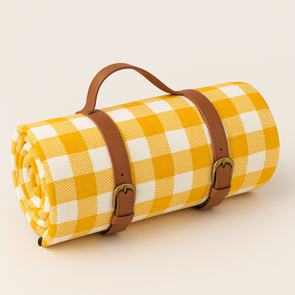 Couverture de pique-nique imperméable pour le camping, grande couverture de pique-nique imperméable avec dessus en acrylique doux, tapis de plage pliable