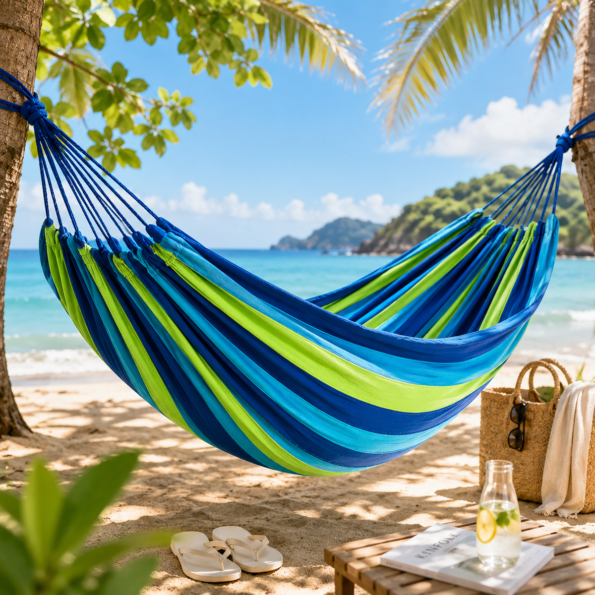 Outdoor Haven | Portable Camping Hammock with Durable Canvas Design | Ideal for Relaxation Anywhere