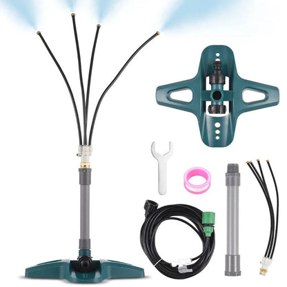 Ortekor Outdoor Misting System | Adjustable Nozzle Patio Cooling Solution for Comfort and Plant Hydration