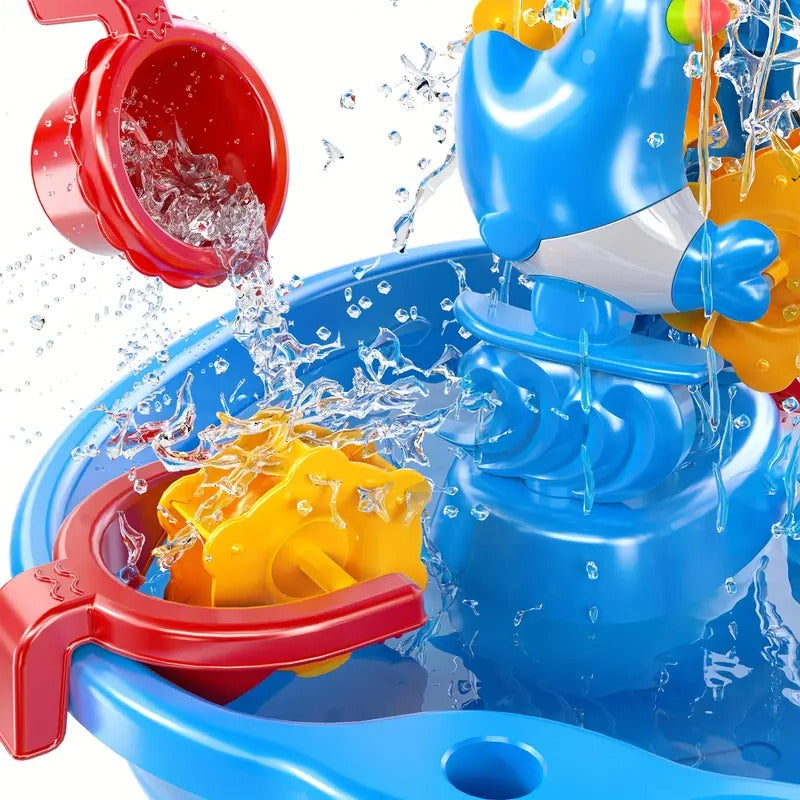 Outdoor Play Table | All-in-One Sand and Water Table with Multi-Section Design | Engaging Play for Kids