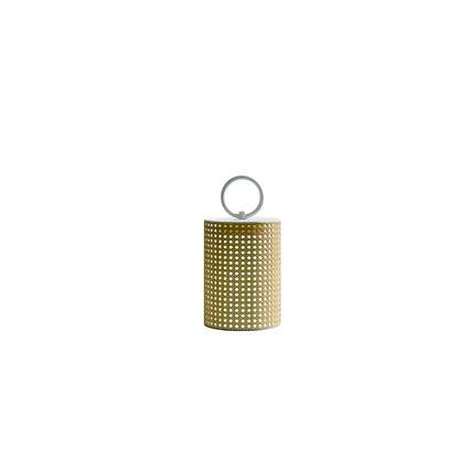 Outdoor Solar Lantern with Remote Control, Adjustable Rattan Mantle for Garden and Terrace Lighting