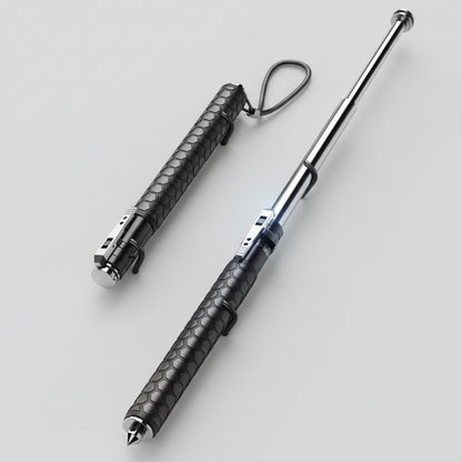 Outdoor Stability | Telescopic Hiking Pole with Anti-Slip Grip | Compact Design for Reliable Support