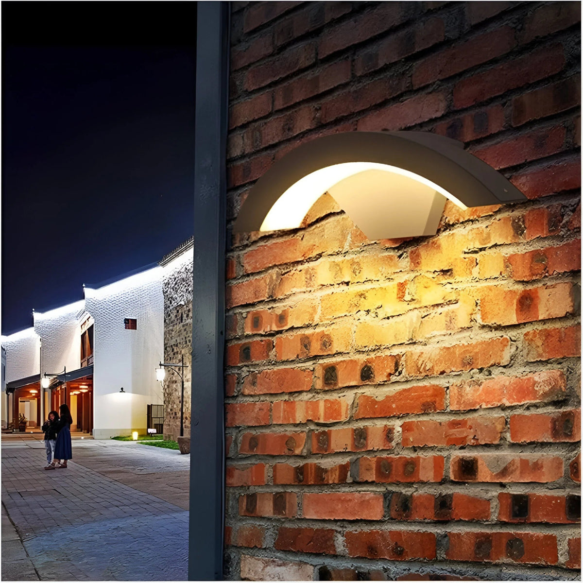 Outdoor Wall Light | Motion Sensor Exterior Wall Lantern with Energy-Saving Design | Weatherproof for Enhanced Safety