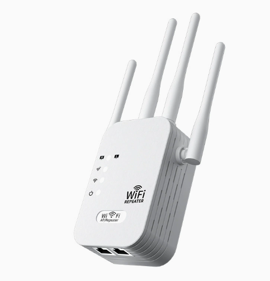 Weatherproof Wireless Range Extender for Outdoor WiFi Coverage | All-Weather Signal Booster for Yard, Patio & Garage Connectivity