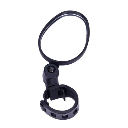 Handlebar Bicycle Rearview Mirror with Full Rotation Adjustment for Road & Mountain Bikes