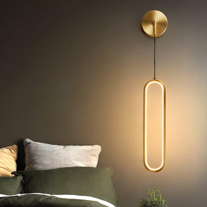 Vertical LED Sconce Light 27 Inch Contemporary Adjustable Color Temperature Fixture for Hallways Bedrooms Living Rooms Modern Acrylic Shade