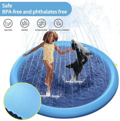 PETHYDRA | Interactive Dog Water Mat with Built-In Sprinkler for Summer Fun