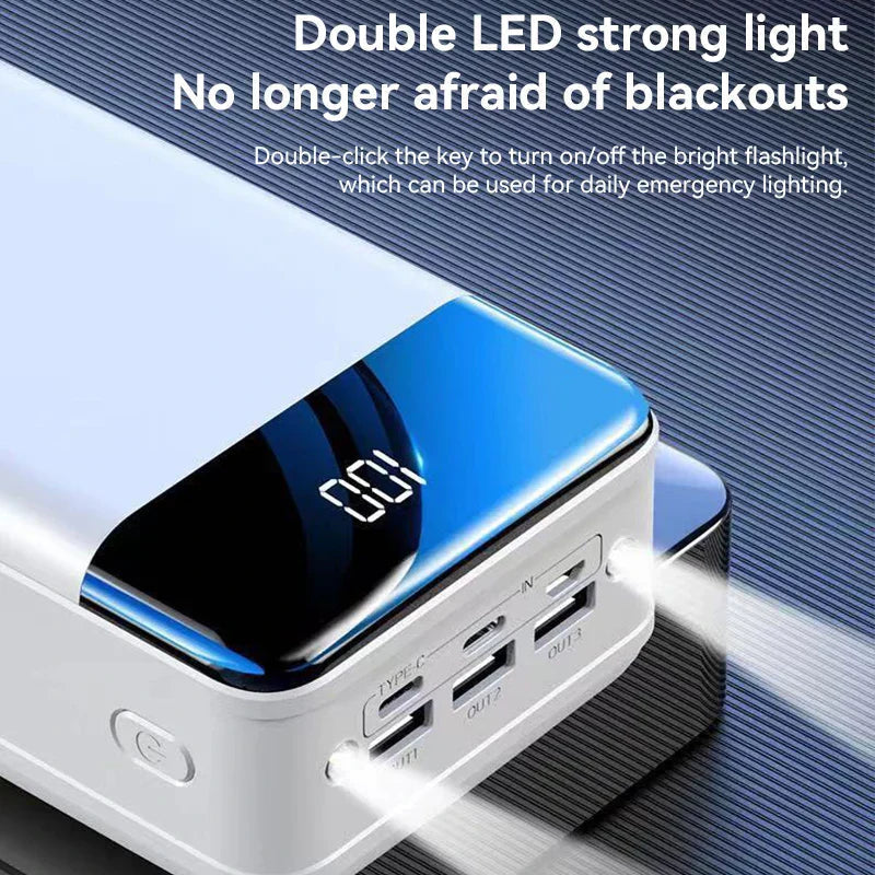 Ortekor Pace Power Bank | 50,000mAh Ultra-High Capacity