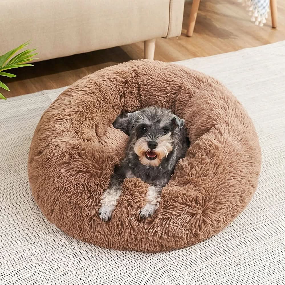 Ortekor Pawfey | Calming Dog Bed with Ergonomic Support | Super Soft Design for Peaceful Sleep