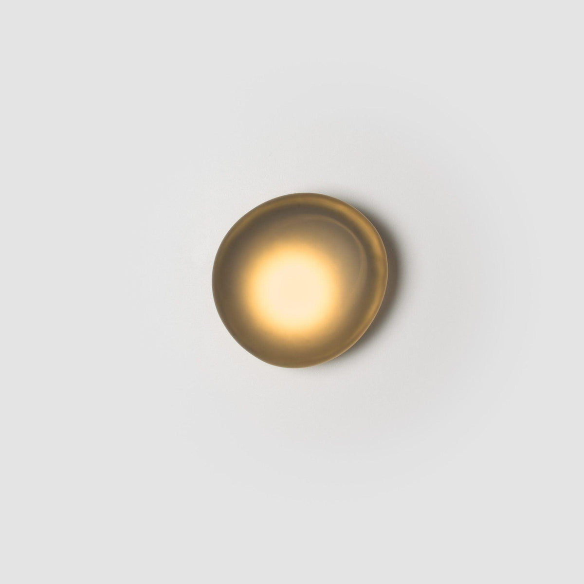 Organic Glass LED Sconce Light Fixture Wall or Ceiling Mount Modern Home Lighting Warm Neutral Cool White for Bedroom Living Room Hallway De