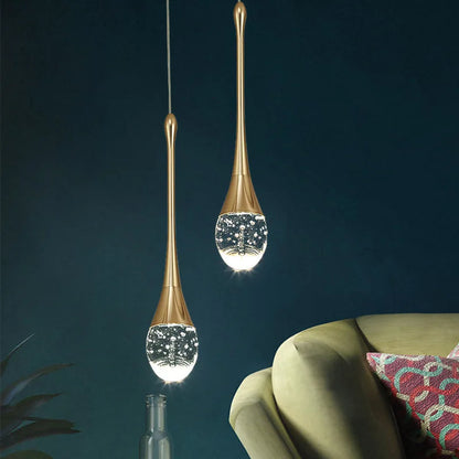Tapered Glass Drop Ceiling Fixture 10 Inch Warm White Glow Adjustable Cord Hanging Light for Kitchen Island Dining Table Entryway Modern Hom