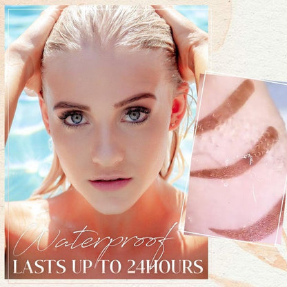 Kit de pochoirs et tampon à sourcils pour une forme parfaite