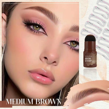 Kit de pochoirs et tampon à sourcils pour une forme parfaite