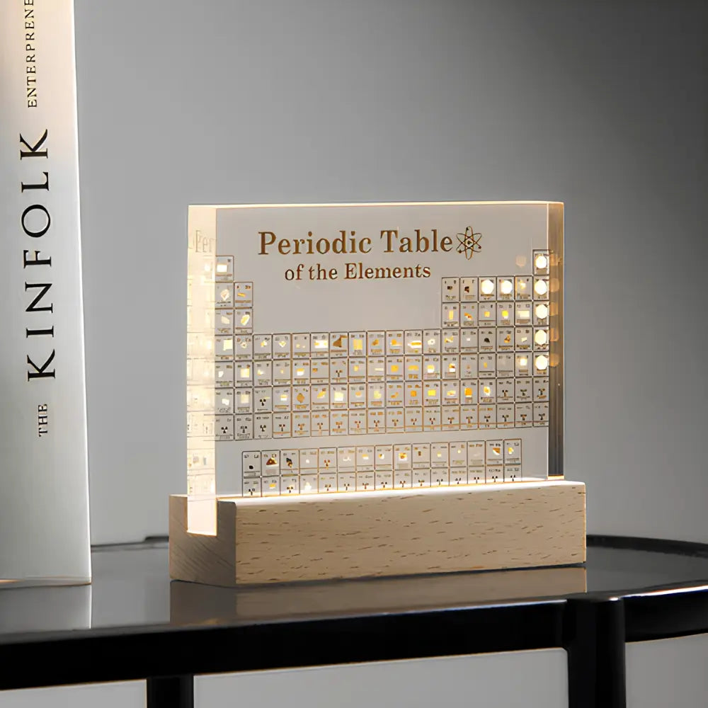 ElementaGlow™ – Real Elements Table Lamp