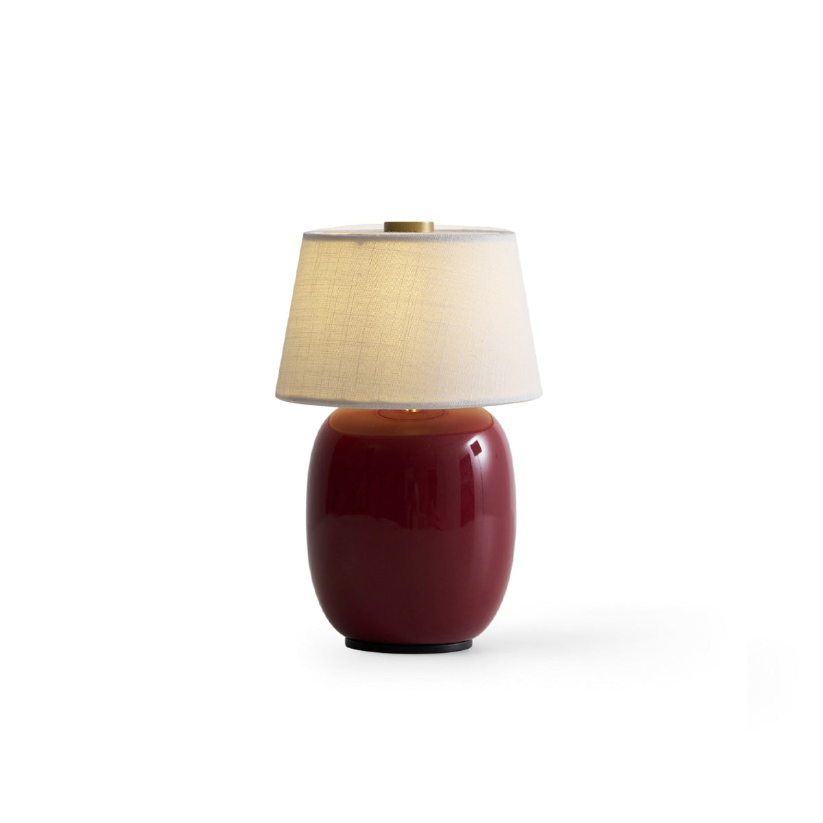 Petite Battery Operated Table Lamp – Cordless Bedside Lamp with Modern Design and Adjustable Brightness