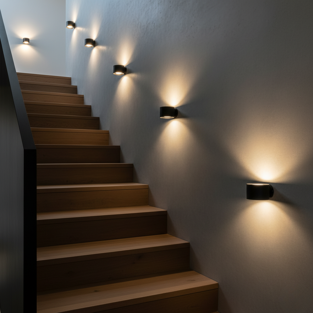 Pivot Easy-Stick | 360° Wireless Dual-Direction LED Wall Sconce with USB Rechargeable Design | Versatile Lighting Solution for Any Space