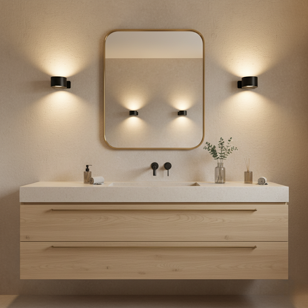 Pivot Easy-Stick | 360° Wireless Dual-Direction LED Wall Sconce with USB Rechargeable Design | Versatile Lighting Solution for Any Space