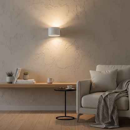 Pivot Easy-Stick | 360° Wireless Dual-Direction LED Wall Sconce with USB Rechargeable Design | Versatile Lighting Solution for Any Space