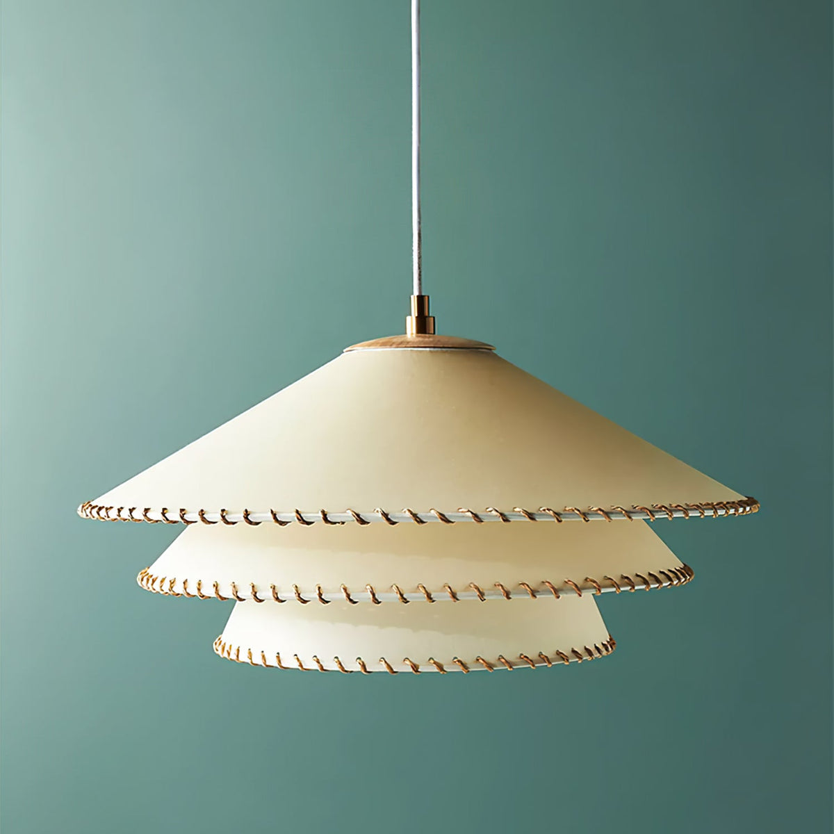 Oversized Fabric Drum Shade Ceiling Light for Kitchen Island & Dining Table – Adjustable Height Indoor Fixture with E26 Socket, Warm Ambient