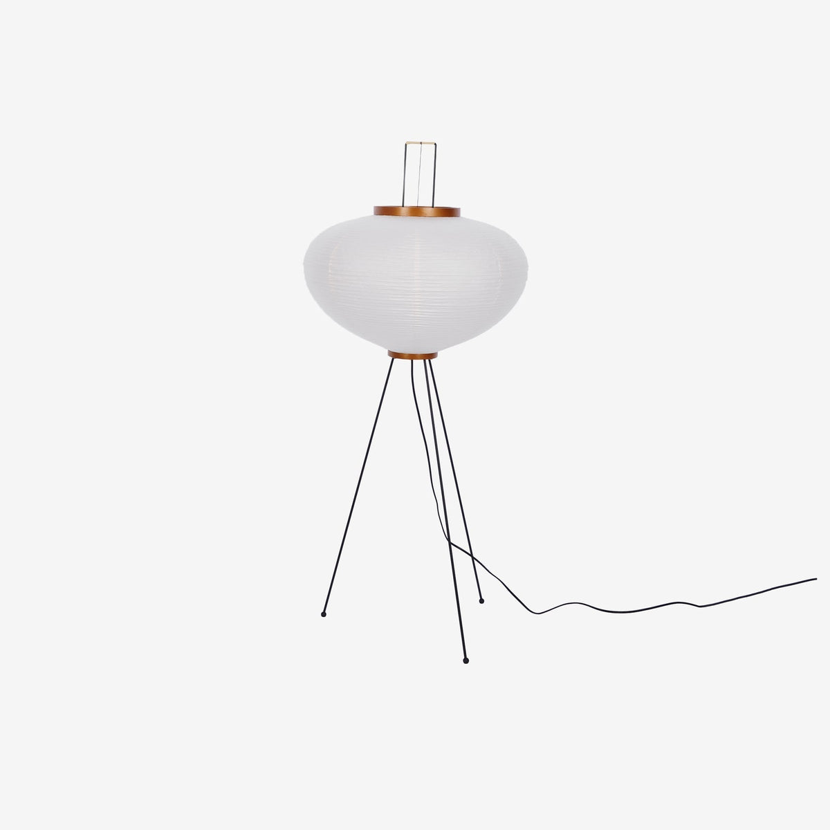 Japanese-Inspired Paper Floor Lamp White Mulberry Shade Tall Standing Light for Living Room Bedroom Reading Nook Sculptural Accent