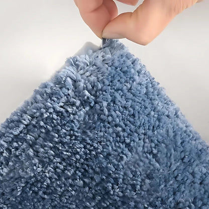 PlushWave | Non-Slip Bath Mat with Absorbent Microfiber Design | Stylish Comfort for Safety