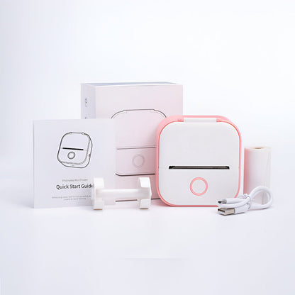 Pocket Photo Printer | Portable Wireless Printer with Bluetooth Connectivity | Compact Design for Inkless Printing On-the-Go
