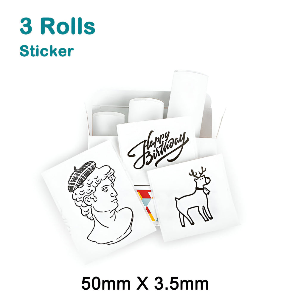 Pocket Photo Printer | Portable Wireless Printer with Bluetooth Connectivity | Compact Design for Inkless Printing On-the-Go