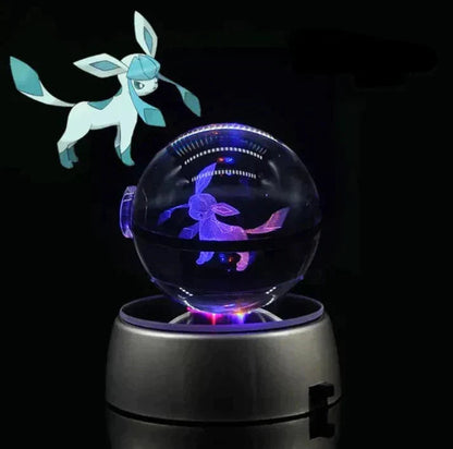 Lampe veilleuse cristal tactile, veilleuse LED rechargeable par USB avec variateur tactile, lampe de chevet en cristal