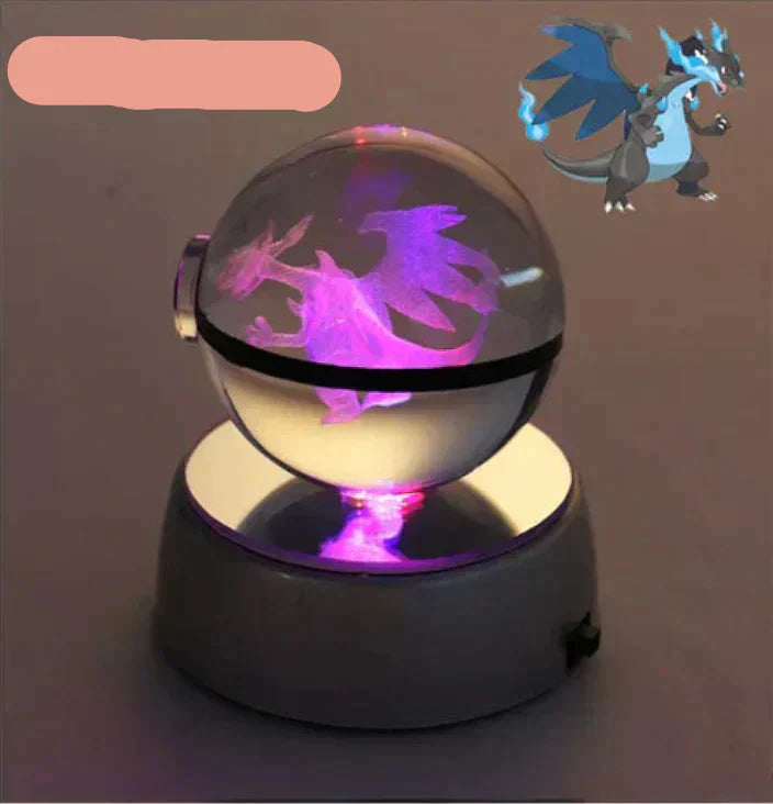 Lampe veilleuse cristal tactile, veilleuse LED rechargeable par USB avec variateur tactile, lampe de chevet en cristal
