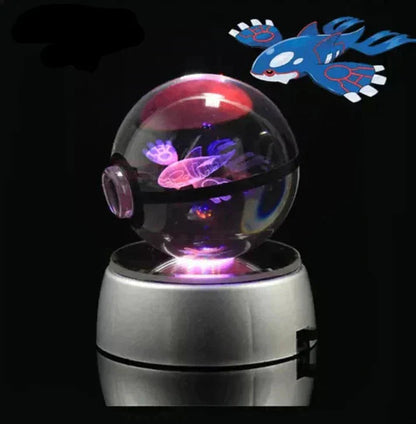 Lampe veilleuse cristal tactile, veilleuse LED rechargeable par USB avec variateur tactile, lampe de chevet en cristal
