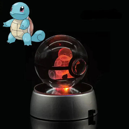 Lampe veilleuse cristal tactile, veilleuse LED rechargeable par USB avec variateur tactile, lampe de chevet en cristal