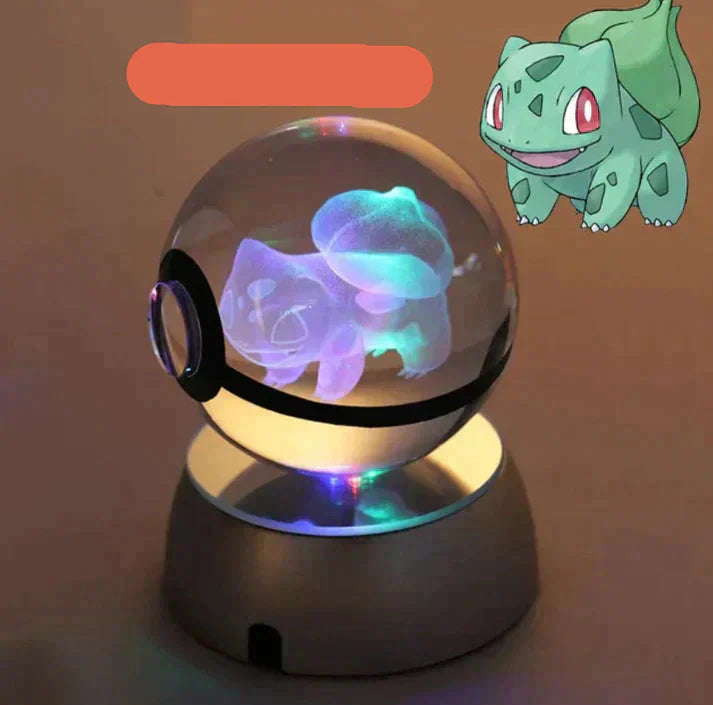 Lampe veilleuse cristal tactile, veilleuse LED rechargeable par USB avec variateur tactile, lampe de chevet en cristal