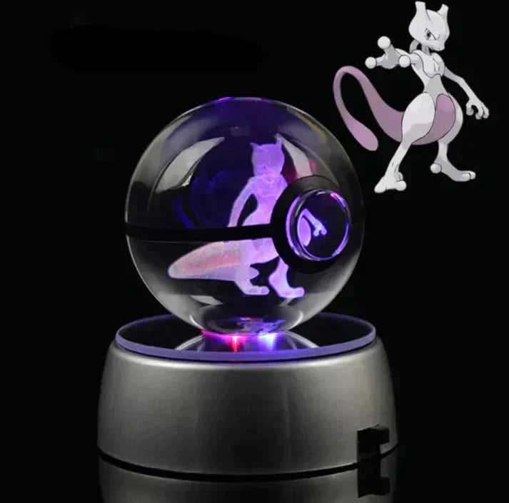 Lampe veilleuse cristal tactile, veilleuse LED rechargeable par USB avec variateur tactile, lampe de chevet en cristal