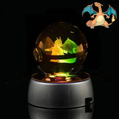 Lampe veilleuse cristal tactile, veilleuse LED rechargeable par USB avec variateur tactile, lampe de chevet en cristal