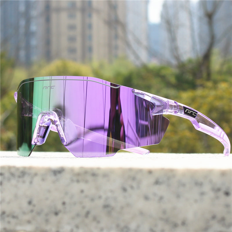 Lunettes de soleil de sport polarisées | Protection UV légère pour la course et le cyclisme