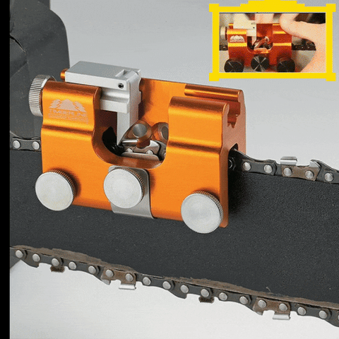 Manual Chain Sharpener for Saws | Achieve Even Sharpness in Minutes